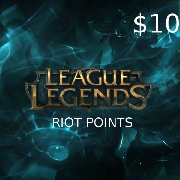 <span dir="ltr" class="cl-ltr">League of Legends 10 USD Prepaid RP Card US</span>