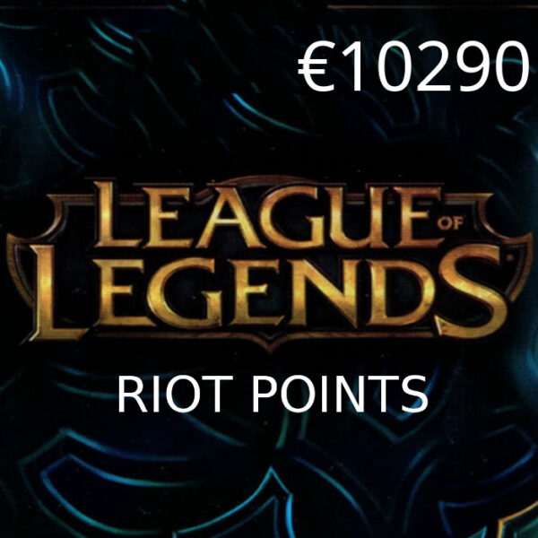 <span dir="ltr" class="cl-ltr">League of Legends 10290 RP Prepaid Card EU</span>