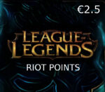 <span dir="ltr" class="cl-ltr">League of Legends 2.5 EUR Prepaid RP Card EU</span>