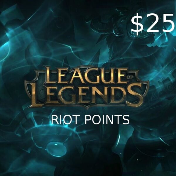 <span dir="ltr" class="cl-ltr">League of Legends 25 USD Prepaid RP Card NA</span>