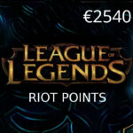 <span dir="ltr" class="cl-ltr">League of Legends 2540 RP Prepaid Card EU</span>