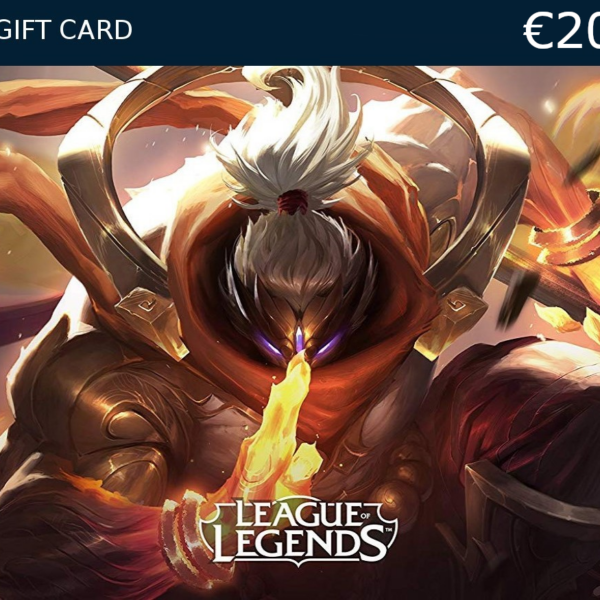 <span dir="ltr" class="cl-ltr">League of Legends €20 Prepaid RP Card EUW & EUNE</span>