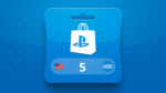 <span dir="ltr" class="cl-ltr">PlayStation Network Card USD 5 Gift Card US</span> - تصویر 2