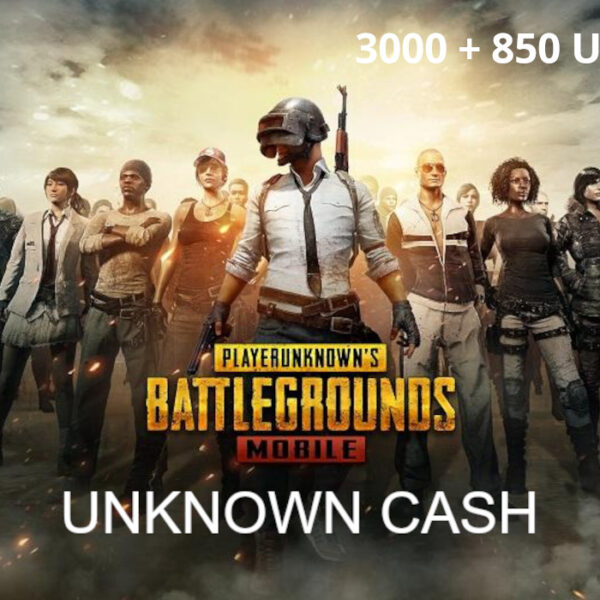 <span dir="ltr" class="cl-ltr">PUBG Mobile - 3000 + 850 UC</span>