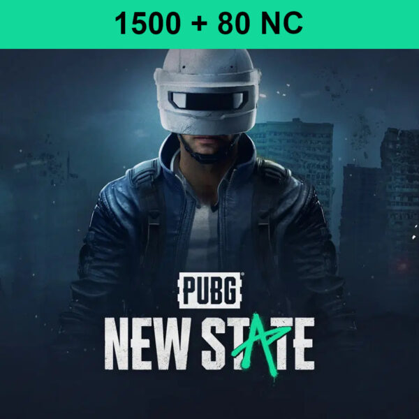 <span dir="ltr" class="cl-ltr">PUBG: NEW STATE - 1500 + 80 NC</span>