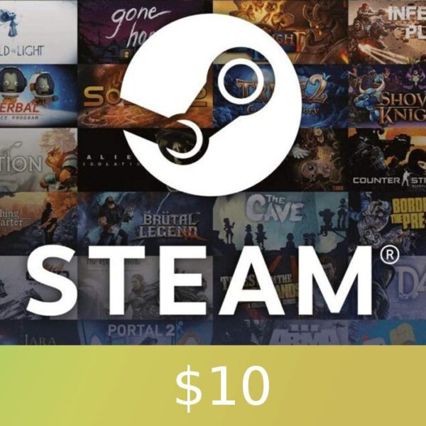 <span dir="ltr" class="cl-ltr">Steam Gift Card $10 US Activation Code</span>