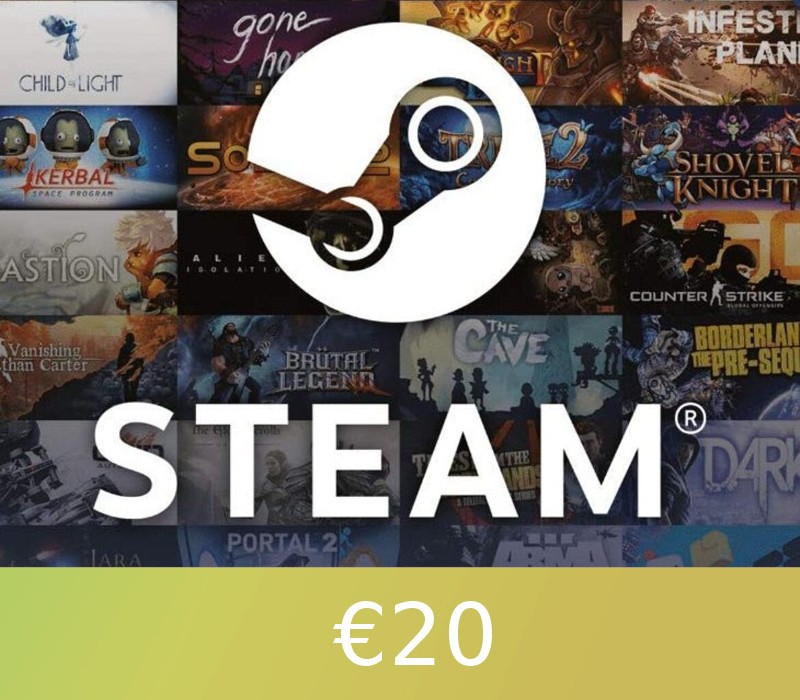 Steam Gift Card €20 Global Activation Code <span dir="ltr" class="cl-ltr">Steam Gift Card €20 Global Activation Code</span> - تصویر 1