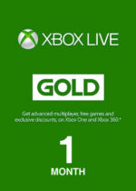 Xbox Live GOLD Subscription Card 1 Month GLOBAL XBOX LIVE